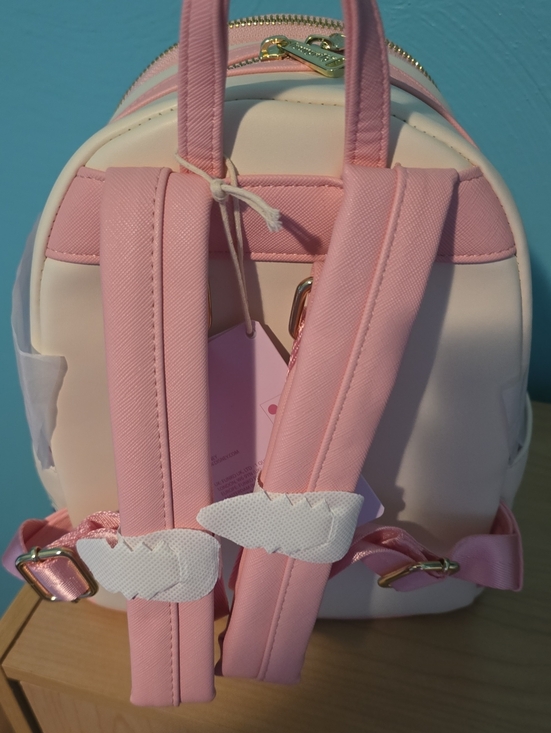 Disney x Loungefly Princess Floral Mini Backpack - Pink & Cream